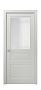 Дверь UN032V silky grey Стекло матовое эмаль Unica Океан