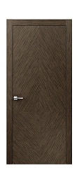 Дверь NR3 Norma european walnut глухая Океан