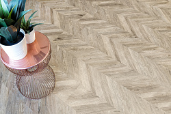 ПВХ-плитка клеевая Французская елочка Easy Line ALPINE FLOOR ECO 3-25