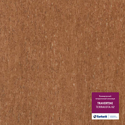 Линолеум Travertine Terracotta 02 TARKETT