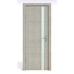 Дверь 507 Модерн дуб серый стекло Дверная Линия, 800мм.