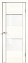 Дверь Модерн 2 Modern ясень белый стекло Vell Doris, 900мм.